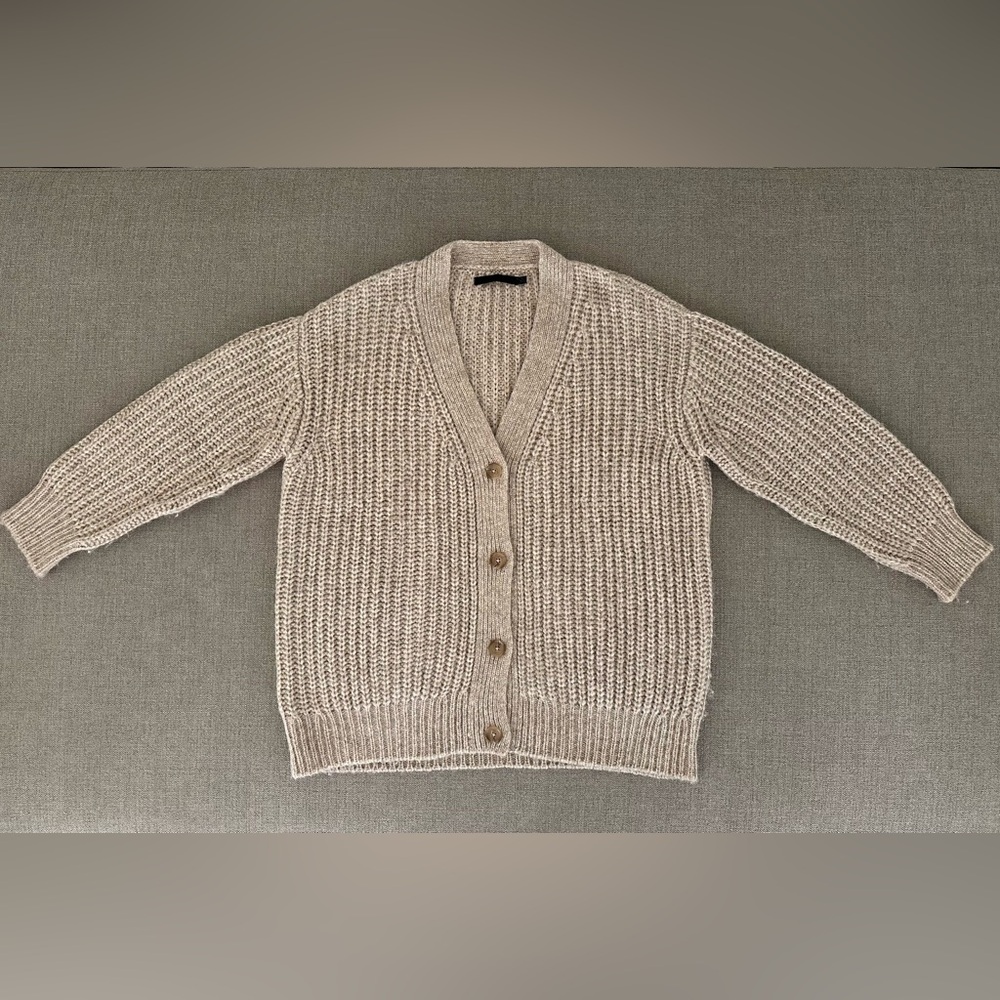 XS . Jenni Kayne Alpaca Cocoon Cardigan